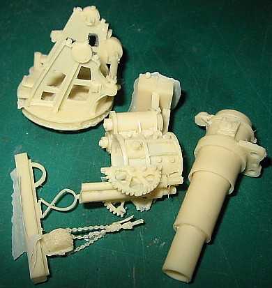 A close up of some of the parts