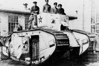 Mk.B in Bolshevik hands appears to be in top condition