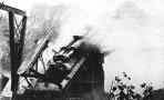 The gun "Gramdmother" at action at the Somme in the summer of 1916