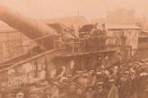 28cm Bruno Railway gun captured by the British 4th Army