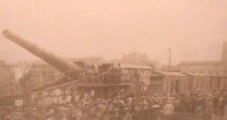 28cm Bruno Railway gun captured by the British 4th Army